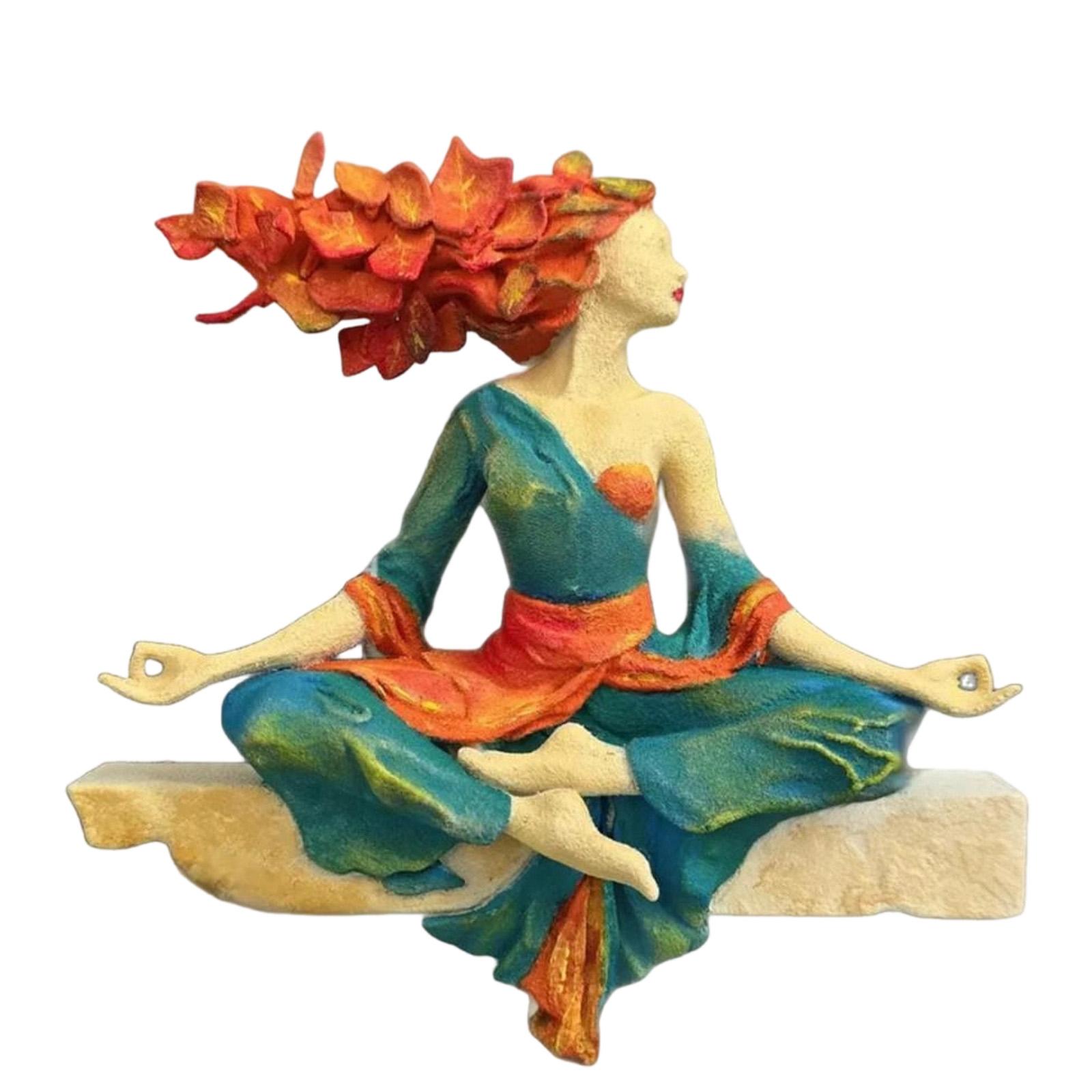 Meditating Nature Goddess Sculpture Indoor Outdoor Decorative Statue for Garden Patio Home Office Display and Meditation Practice One Size
Meditating Nature Goddess Sculpture Indoor Outdoor Decorative Statue for Garden Patio Home Office Display and Meditation Practice One Size