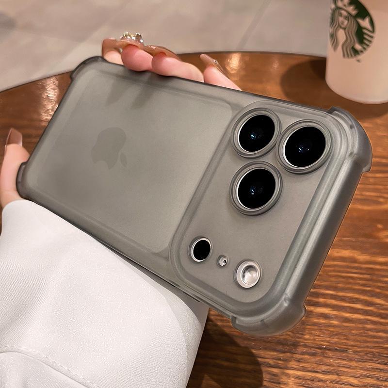 Square Airbag Anti-Fall Frosted Phone Case for iPhone 17 Pro Max - Full Coverage, Precise Fit for iPhone 16 & 15. 17 Pro Max
Square Airbag Anti-Fall Frosted Phone Case for iPhone 17 Pro Max - Full Coverage, Precise Fit for iPhone 16 & 15. 17 Pro Max