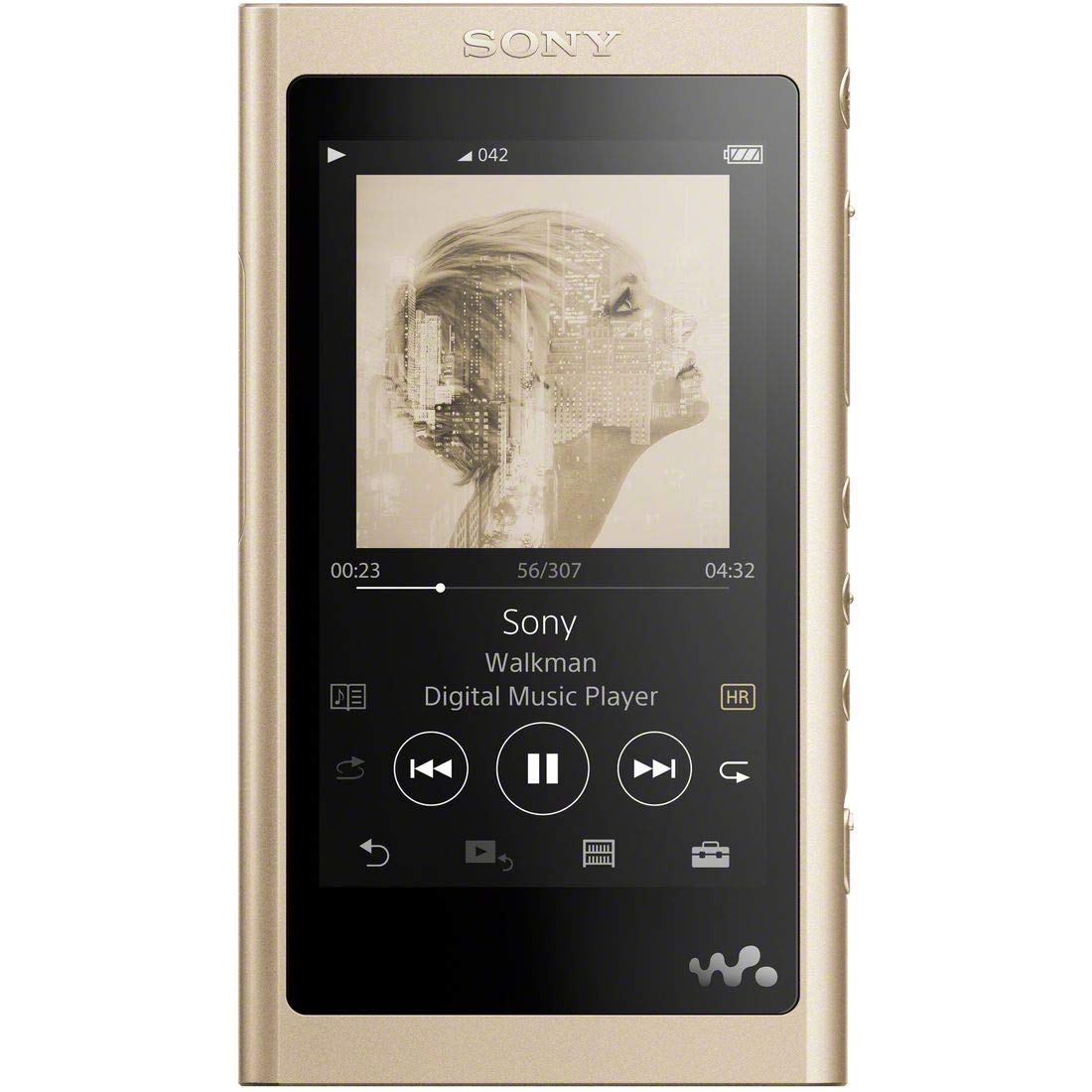 Sony Walkman A series 16GB MP3 player Bluetooth microSD compatible High resolution compatible Up to 45 hours of continuous playback 2018 model Pale
Sony Walkman A series 16GB MP3 player Bluetooth microSD compatible High resolution compatible Up to 45 hours of continuous playback 2018 model Pale