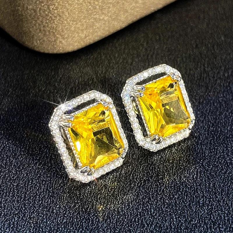 CAOSHI Fashion Yellow Stone Earrings for Women Trendy Engagement Jewelry Versatile Stylish Pierced Earrings Accessories Gift
CAOSHI Fashion Yellow Stone Earrings for Women Trendy Engagement Jewelry Versatile Stylish Pierced Earrings Accessories Gift