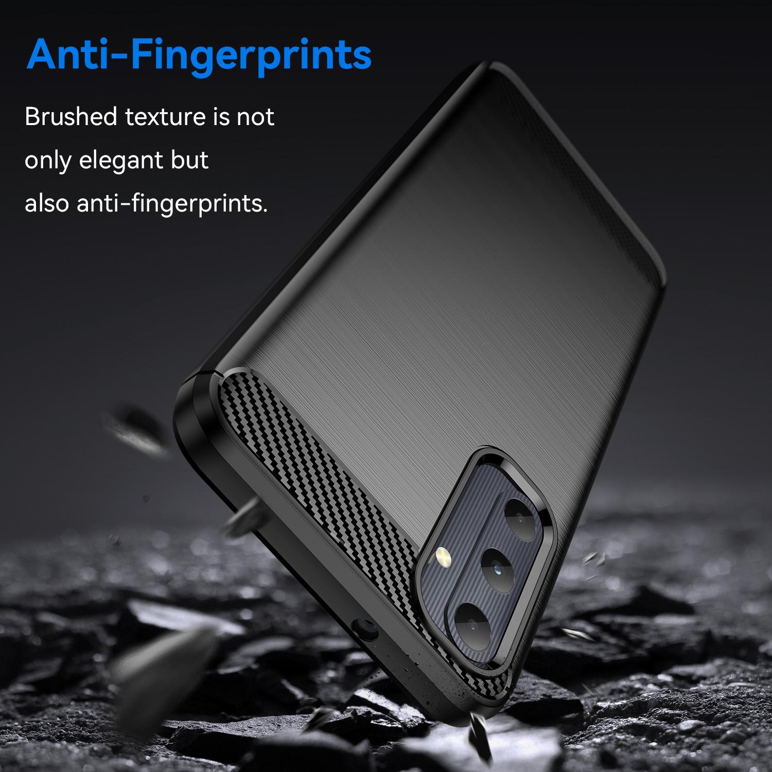 For Samsung Galaxy A05s 4G Case Brushed TPU Phone Cover with Carbon Fiber Texture Blue
For Samsung Galaxy A05s 4G Case Brushed TPU Phone Cover with Carbon Fiber Texture Blue
