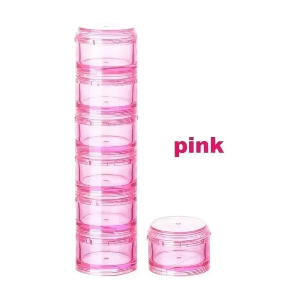 Portable 8 Colors Pill Case Plastic Stackable Weekly Tablet Holder Sealed Storage with Lid 7 Days Pill Box Travel рожевий
Portable 8 Colors Pill Case Plastic Stackable Weekly Tablet Holder Sealed Storage with Lid 7 Days Pill Box Travel рожевий