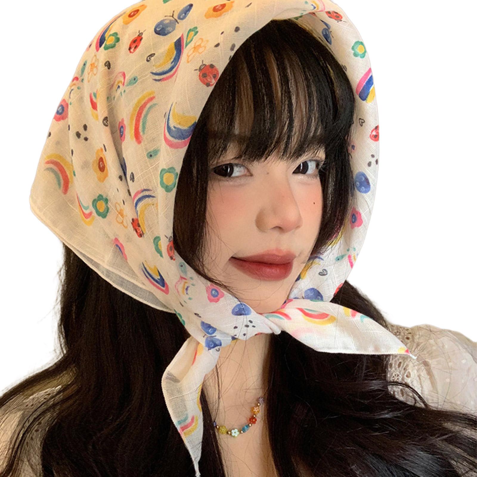 Cute Floral Bandana Hairscarf Head Wrap Handmade Headwear Headscarf Elegant Printings Colorful Flower 1
Cute Floral Bandana Hairscarf Head Wrap Handmade Headwear Headscarf Elegant Printings Colorful Flower 1