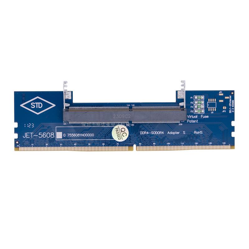 DDR3 DDR4 DDR5 Laptop to Desktop Memory Adapter Card SO-DIMM To PC DIMM Card Mini Memory Stick RAM Connector Adapter
DDR3 DDR4 DDR5 Laptop to Desktop Memory Adapter Card SO-DIMM To PC DIMM Card Mini Memory Stick RAM Connector Adapter