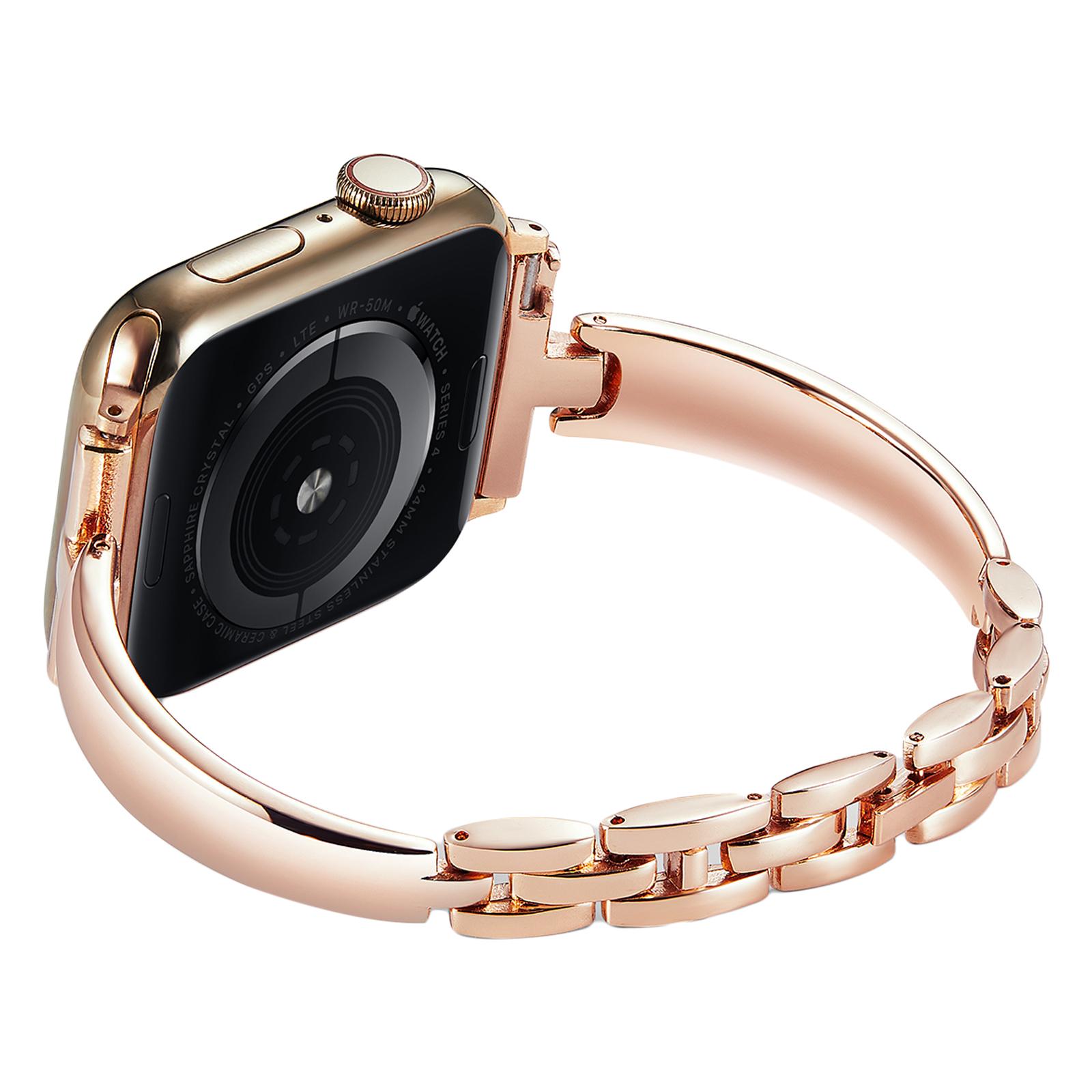 Watch Strap for Apple Watch Series 10 42mm/9 8 7 41mm/SE (2023) SE (2022) SE 6 5 4 40mm/3 2 1 38mm Metal Wrist Band Rose Gold
Watch Strap for Apple Watch Series 10 42mm/9 8 7 41mm/SE (2023) SE (2022) SE 6 5 4 40mm/3 2 1 38mm Metal Wrist Band Rose Gold
