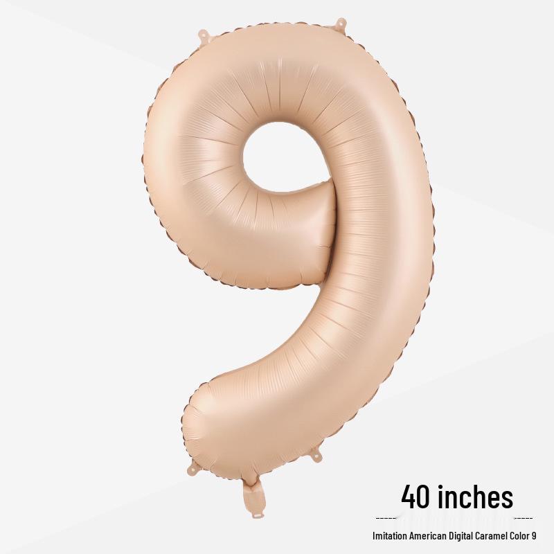 40 Caramel Number Foil Balloon - Kids Birthday Party Decoration & Wedding Photo Prop
40 Caramel Number Foil Balloon - Kids Birthday Party Decoration & Wedding Photo Prop
