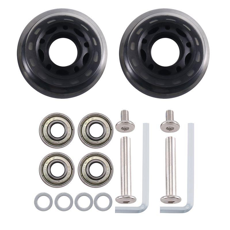 AEE4-60Mmx18mm Luggage Suitcase Replacement Wheels Axles Wrench Deluxe Repair With PU Wheels Carbon Steel Bearings
AEE4-60Mmx18mm Luggage Suitcase Replacement Wheels Axles Wrench Deluxe Repair With PU Wheels Carbon Steel Bearings