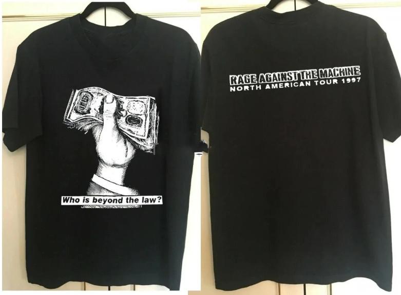 Rage Against The Machine 1997 North American Tour Cotton Black T Shirt Unisex T-Shirt S
Rage Against The Machine 1997 North American Tour Cotton Black T Shirt Unisex T-Shirt S