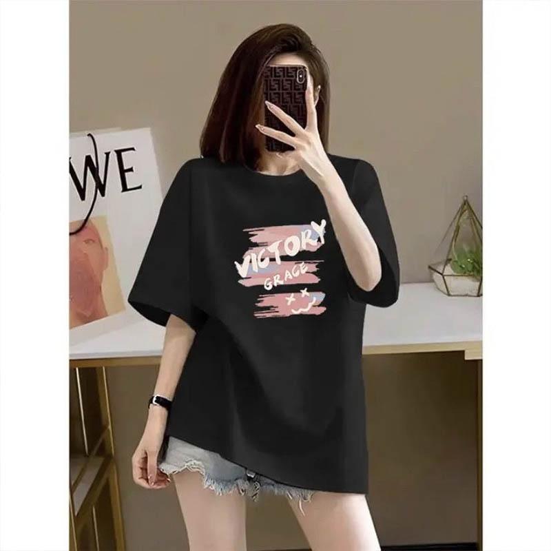Women s Fashion Letter Print Short-Sleeve T-Shirt, Summer Casual Loose Pullover, Basic Office Top for Women XL
Women s Fashion Letter Print Short-Sleeve T-Shirt, Summer Casual Loose Pullover, Basic Office Top for Women XL