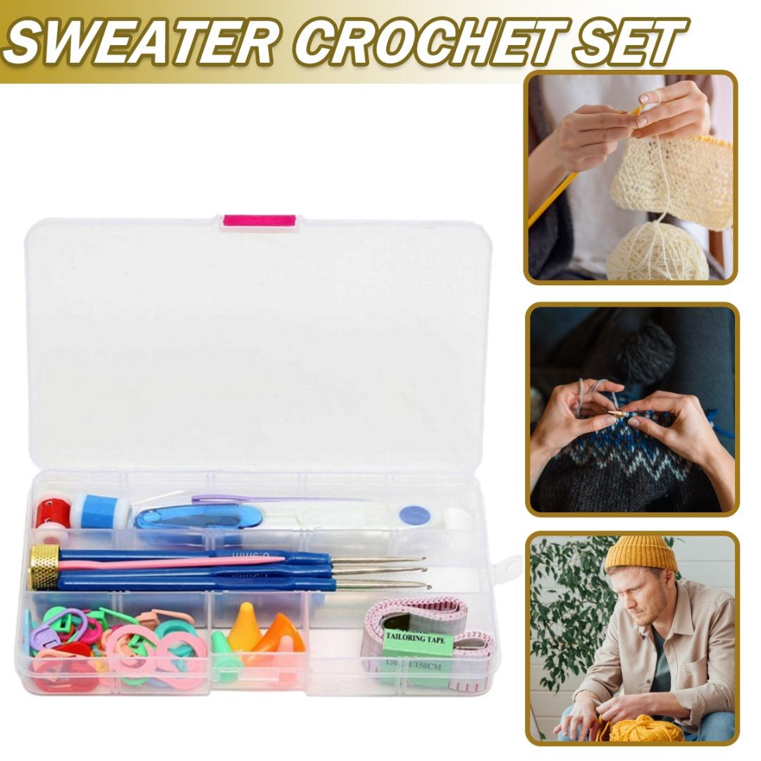 Сделай сам, 16 размеров, стальные крючки, иглы, швы, чехол для вязания крючком, набор инструментов для плетения, инструменты для домашнего шитья
Сделай сам, 16 размеров, стальные крючки, иглы, швы, чехол для вязания крючком, набор инструментов для плетения, инструменты для домашнего шитья