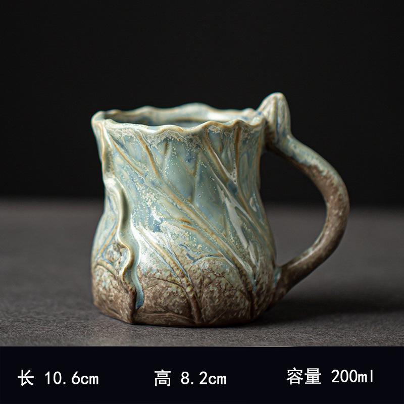Handmade Coarse Pottery Mug Vintage Ceramic Coffee Cup Rustic Design for Home Office Cafe Use and Unique Gift Idea 200ml
Handmade Coarse Pottery Mug Vintage Ceramic Coffee Cup Rustic Design for Home Office Cafe Use and Unique Gift Idea 200ml