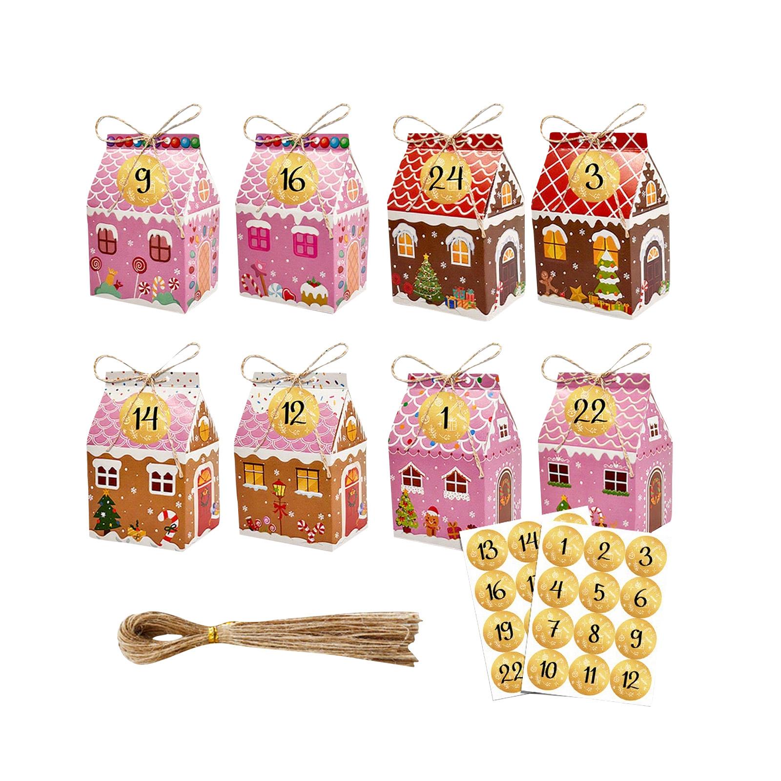Пустая коробка для адвент-календаря, Рождественский адвент-календарь своими руками, Подарок для отсчета времени до Рождества, Коробка для рождественских конфет и закусок, Подходит для рождественского украшения 2025 года One Size
Пустая коробка для адвент-календаря, Рождественский адвент-календарь своими руками, Подарок для отсчета времени до Рождества, Коробка для рождественских конфет и закусок, Подходит для рождественского украшения 2025 года One Size