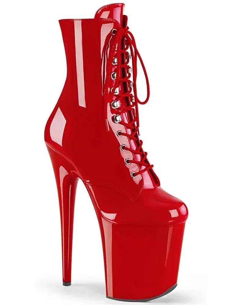 Модные сексуальные рыцарские женские ботильоны на платформе и каблуке высотой 8 дюймов для женщин, осенне-зимняя обувь, черные ботинки для танцев на шесте, 20 см, новые 34 красный
Модные сексуальные рыцарские женские ботильоны на платформе и каблуке высотой 8 дюймов для женщин, осенне-зимняя обувь, черные ботинки для танцев на шесте, 20 см, новые 34 красный