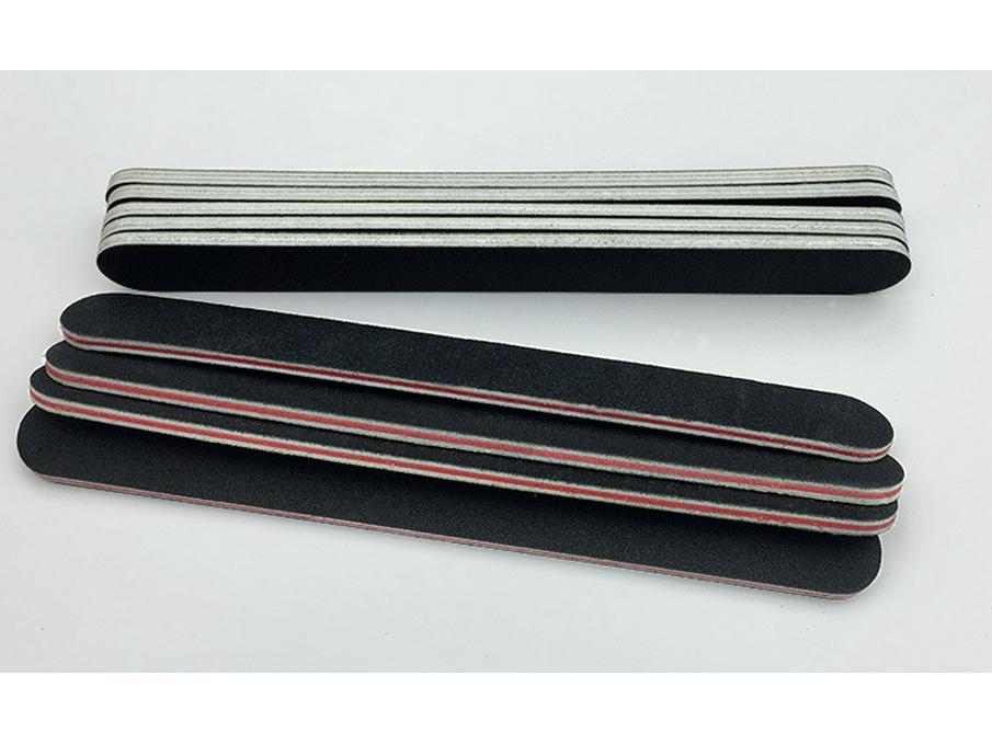 Черная прямоугольная двухсторонняя пилочка для ногтей для маникюра, подрезки и полировки Straight чёрный
Черная прямоугольная двухсторонняя пилочка для ногтей для маникюра, подрезки и полировки Straight чёрный