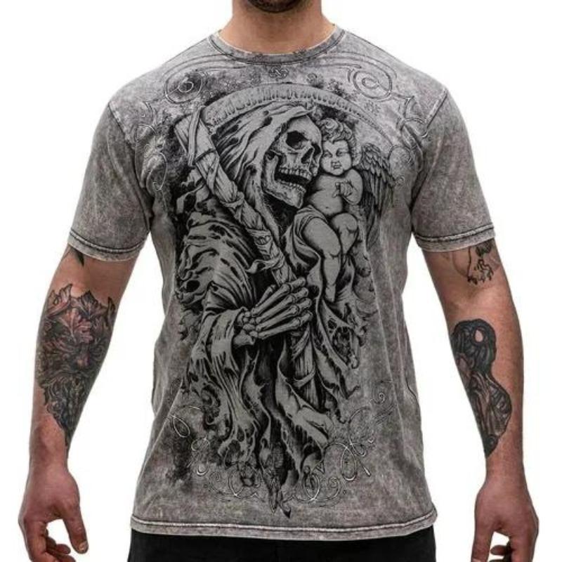 3D Print Skeleton Tshirts Men Short Sleeve Plus Size Crew Neck Novel Tee Shirts Streetwear Mens Vintage T Shirt XS
3D Print Skeleton Tshirts Men Short Sleeve Plus Size Crew Neck Novel Tee Shirts Streetwear Mens Vintage T Shirt XS