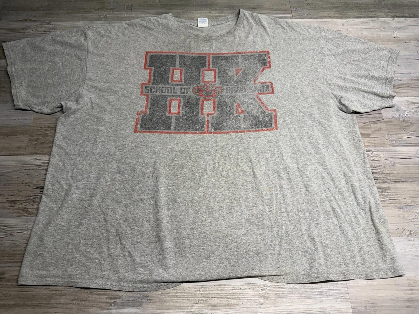 Vintage School of Hard Knox T-Shirt Faded Grunge Burnout Y2K Tee Size 5XL XL
Vintage School of Hard Knox T-Shirt Faded Grunge Burnout Y2K Tee Size 5XL XL