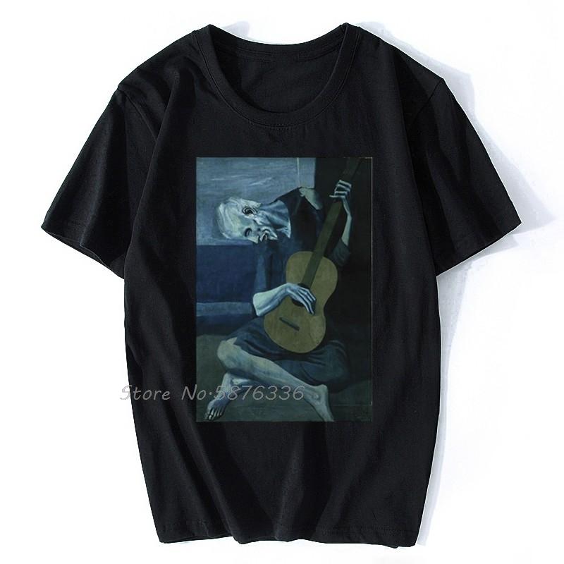 Pablo Picasso The Old Guitarist TShirt Leonardo Da Vinci Vincent Van Gogh Street Tee Unisex Cotton Oneck TShirt Unisex Clothing 4XL
Pablo Picasso The Old Guitarist TShirt Leonardo Da Vinci Vincent Van Gogh Street Tee Unisex Cotton Oneck TShirt Unisex Clothing 4XL