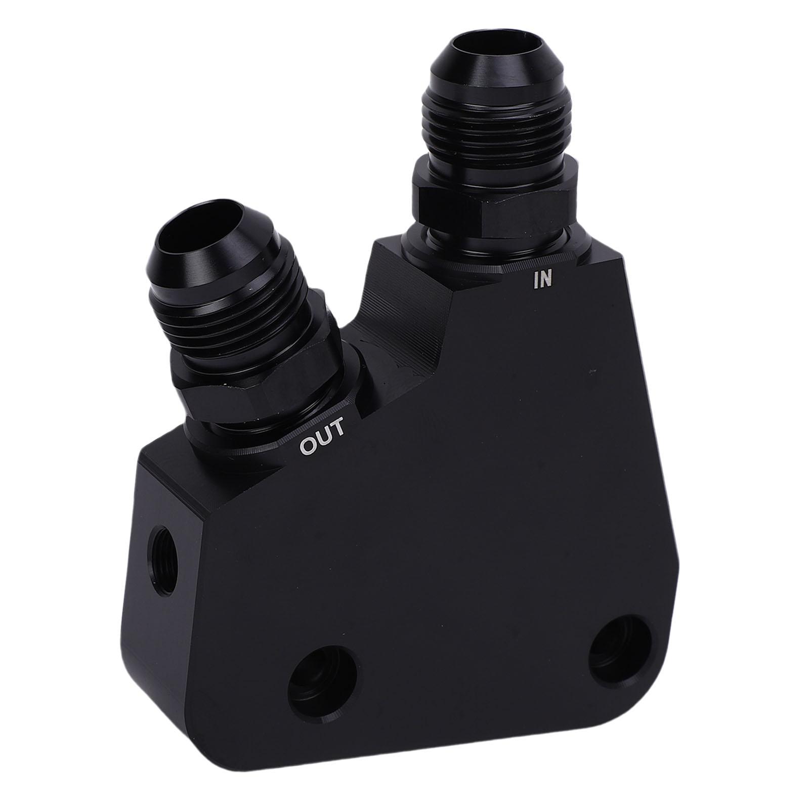 Engine Oil Cooler Adapter Kit AN Threaded Port Aluminium Alloy Replacement for LS LS1 LS2 LS3 LS6 LS7 LS9 Engines
Engine Oil Cooler Adapter Kit AN Threaded Port Aluminium Alloy Replacement for LS LS1 LS2 LS3 LS6 LS7 LS9 Engines