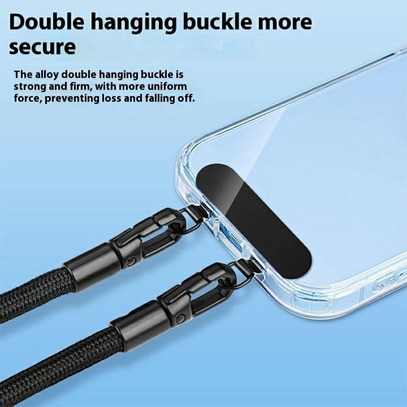 7mm Neck Strap with Tether Tab,Anti-Loss Drop Protection Double Buckle Cell Phone Long Lanyard Light Camel
7mm Neck Strap with Tether Tab,Anti-Loss Drop Protection Double Buckle Cell Phone Long Lanyard Light Camel