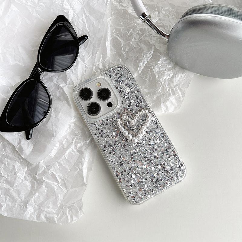 Pearl bow pendant love mobile phone case for Iphone16Promax Epoxy sequins Apple 17 women s models iPhone 17Promax
Pearl bow pendant love mobile phone case for Iphone16Promax Epoxy sequins Apple 17 women s models iPhone 17Promax