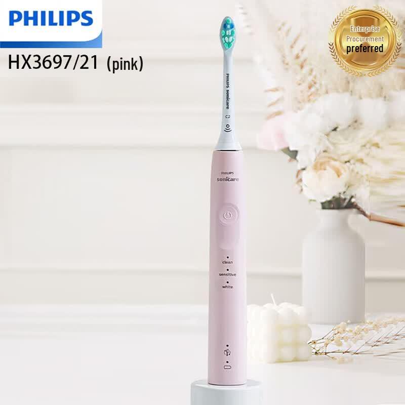 Philips Sonic Electric Toothbrush HX3697 Series CN plug (adapter included)
Philips Sonic Electric Toothbrush HX3697 Series CN plug (adapter included)