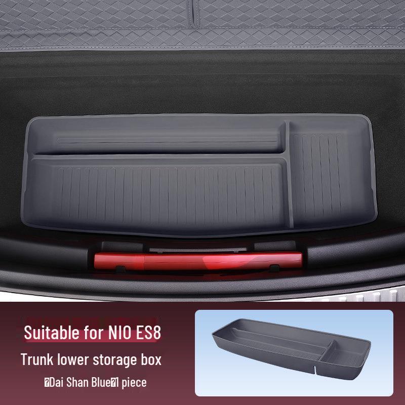 Nio ES8 Lower Trunk Storage Organizer for 26 Models: Car Interior Decoration Accessory.
Nio ES8 Lower Trunk Storage Organizer for 26 Models: Car Interior Decoration Accessory.