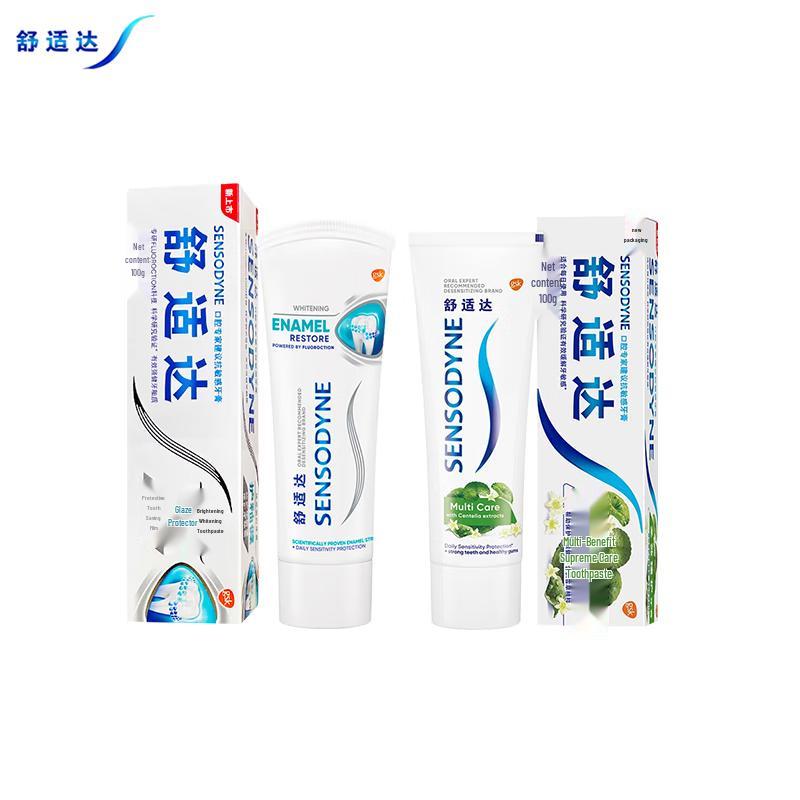 Sensodyne Enamel Health & Multi-Action Toothpaste Set
Sensodyne Enamel Health & Multi-Action Toothpaste Set