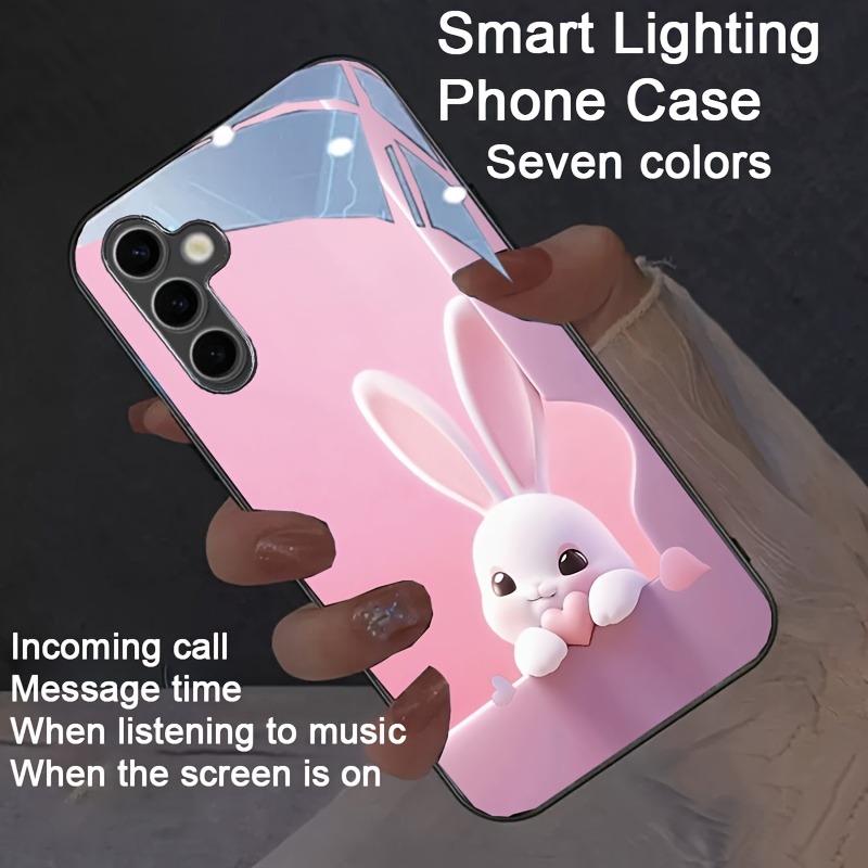 Love Cute White Rabbit Cartoon Cover LED Flash For Samsung A16 A26 A36 A56 A17 S25 Ultra S24 Plus S23 S22 S21 S20 FE Glow Bumper S23 FE
Love Cute White Rabbit Cartoon Cover LED Flash For Samsung A16 A26 A36 A56 A17 S25 Ultra S24 Plus S23 S22 S21 S20 FE Glow Bumper S23 FE