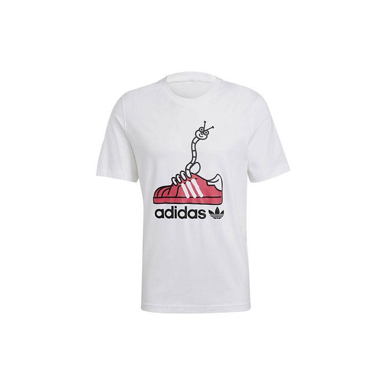 Adidas Originals Trefoil Fun Print Спортивная футболка с короткими рукавами Мужские топы Белый GN2155 L
Adidas Originals Trefoil Fun Print Спортивная футболка с короткими рукавами Мужские топы Белый GN2155 L