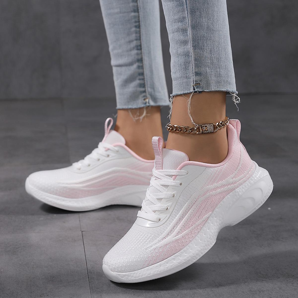 New sports shoes women s spring soft sole wear-resistant fly-woven breathable casual shoes versatile and ultra-light running 42
New sports shoes women s spring soft sole wear-resistant fly-woven breathable casual shoes versatile and ultra-light running 42
