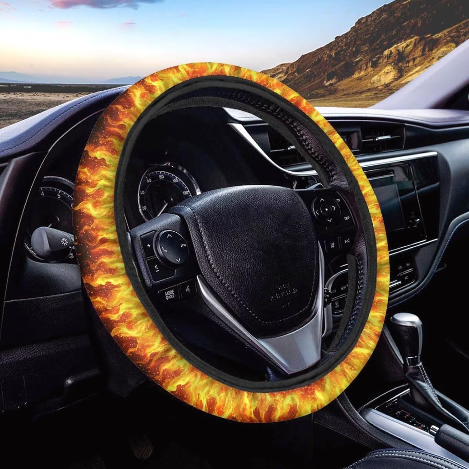 AFPANQZ Boho Floral Bright Blossoms Car Steering Wheel Covers for Womens Anti-Slip Comfortable Stretch-on Steering Wheel Protector Cover Sweat пламенный
AFPANQZ Boho Floral Bright Blossoms Car Steering Wheel Covers for Womens Anti-Slip Comfortable Stretch-on Steering Wheel Protector Cover Sweat пламенный