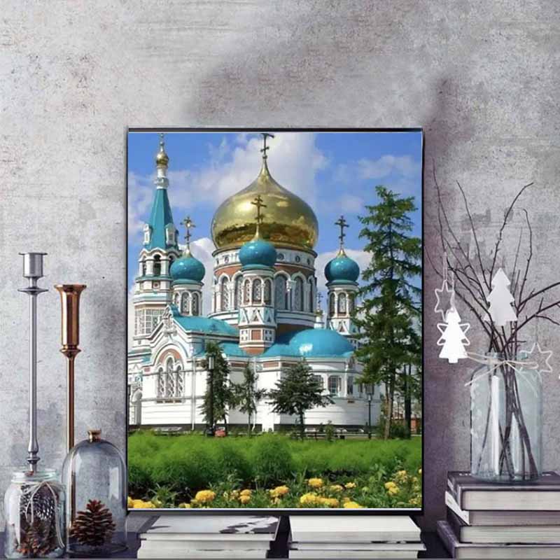 New Arrival 5D DIY Full Circle Diamond Painting Featured Architecture Embroidery Cross Stitch Home Decor Gift GI12105
New Arrival 5D DIY Full Circle Diamond Painting Featured Architecture Embroidery Cross Stitch Home Decor Gift GI12105