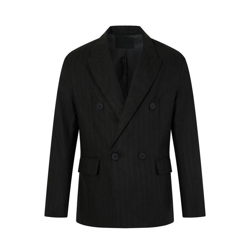 Kisko Костюм кэжуал двубортный Cleanfit класса люкс для мужчин и женщин, Нишевый дизайн Свободный пиджак Black X L
Kisko Костюм кэжуал двубортный Cleanfit класса люкс для мужчин и женщин, Нишевый дизайн Свободный пиджак Black X L