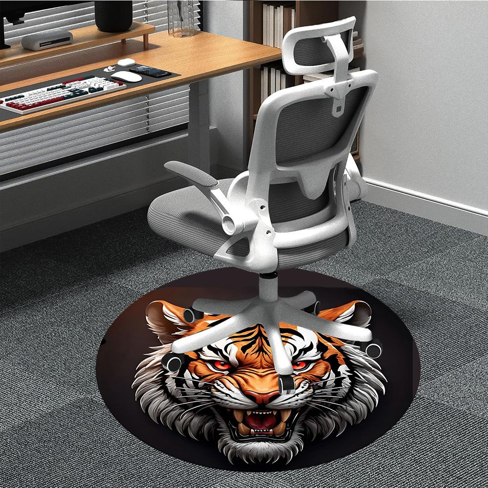 1pc Tiger Face Chair Carpet for Office, Soft, Non-Slip Polyester Mat, Office, Living Room, Bedroom, Durable Polyester yy251207154 80cm by 80cm
1pc Tiger Face Chair Carpet for Office, Soft, Non-Slip Polyester Mat, Office, Living Room, Bedroom, Durable Polyester yy251207154 80cm by 80cm