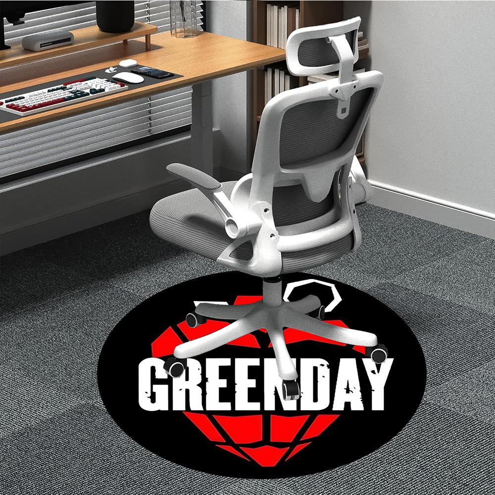 1 шт. Круглый коврик с логотипом группы Greenday для офиса - Идеально подходит для декора офиса или кабинета, Можно стирать в машине, Нескользящая основа, Декоративный коврик для пола 80cm
1 шт. Круглый коврик с логотипом группы Greenday для офиса - Идеально подходит для декора офиса или кабинета, Можно стирать в машине, Нескользящая основа, Декоративный коврик для пола 80cm