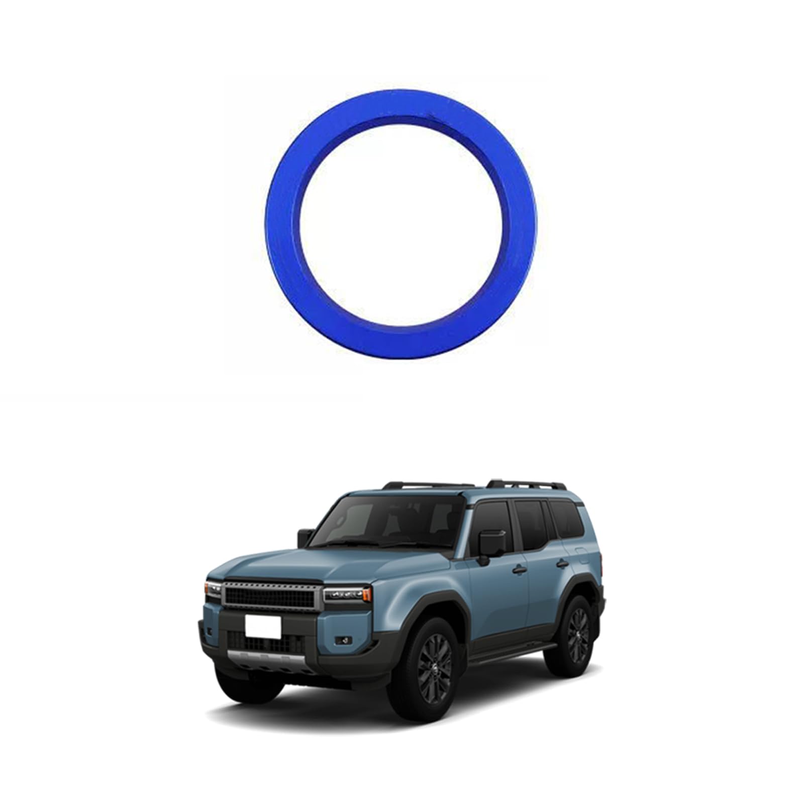 Temiry Land Cruiser 250 Engine Start Ring Aluminum Land Cruiser engine starting ring синій
Temiry Land Cruiser 250 Engine Start Ring Aluminum Land Cruiser engine starting ring синій