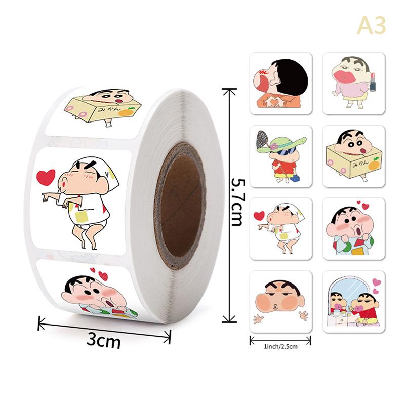 500/Pcs Crayon Shin-Chan Sealing Sticker Cute Cartoon Reward Children Gifts
500/Pcs Crayon Shin-Chan Sealing Sticker Cute Cartoon Reward Children Gifts