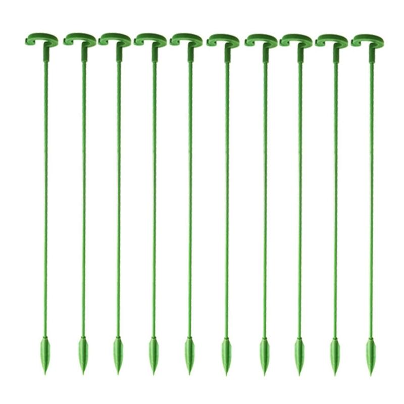 10 Pieces Vertical Growth Plant Stakes Garden Support for Tomatoes Beans Flowers Potted and Climbing Plant 17 cm
10 Pieces Vertical Growth Plant Stakes Garden Support for Tomatoes Beans Flowers Potted and Climbing Plant 17 cm