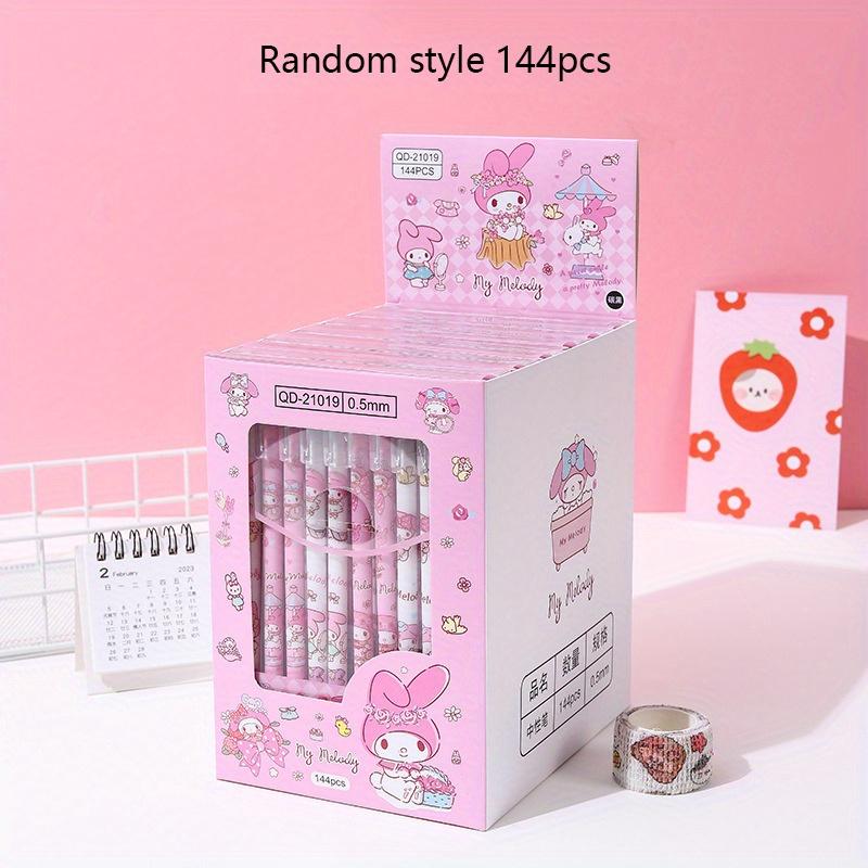 Back to school season 144pcs/Box 0.5mm creative cartoon pink rabbit pattern straight bar neutral pen high appearance signing pen gift pen Random style 144pcs
Back to school season 144pcs/Box 0.5mm creative cartoon pink rabbit pattern straight bar neutral pen high appearance signing pen gift pen Random style 144pcs