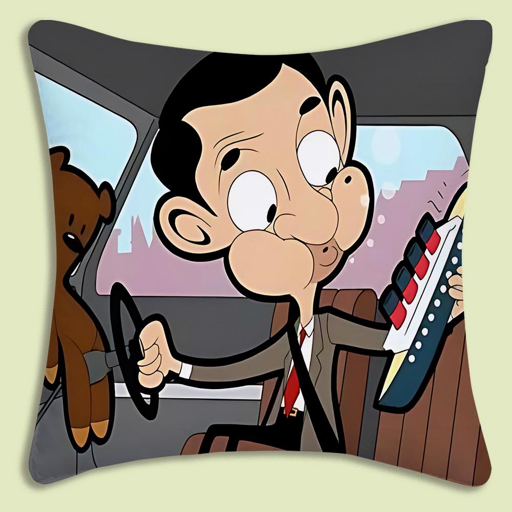 Mr. Bean Pillow Covers Cartoon Sofa Decorative Home Double-sided Printing Short Plush Cute Cushion Cover 60cmx60cm
Mr. Bean Pillow Covers Cartoon Sofa Decorative Home Double-sided Printing Short Plush Cute Cushion Cover 60cmx60cm