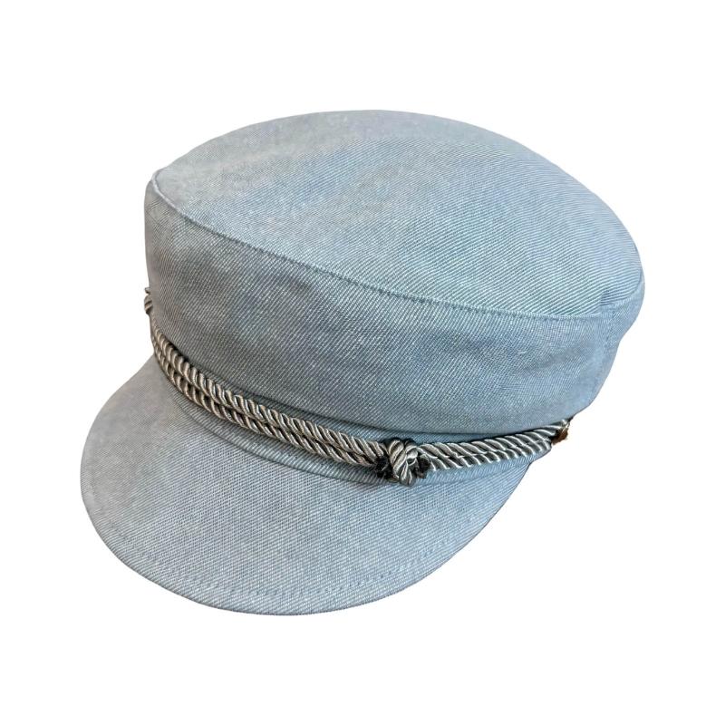 Women Metal Buckles Flat Top Hat Summer Cotton Polyester Blend Stylish And Breathable Cosplay Hat For Outdoor Activities
Women Metal Buckles Flat Top Hat Summer Cotton Polyester Blend Stylish And Breathable Cosplay Hat For Outdoor Activities