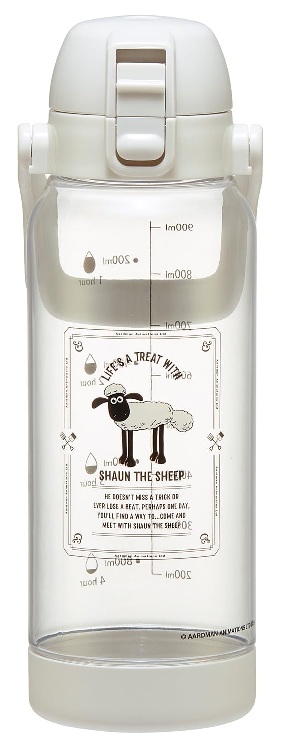 Skater Drink Marker Bottle 1L Easy to see how much drunk at a glance Plastic Water Bottle with Handle Shaun the Sheep - you ve - - PDMK10-A
Skater Drink Marker Bottle 1L Easy to see how much drunk at a glance Plastic Water Bottle with Handle Shaun the Sheep - you ve - - PDMK10-A