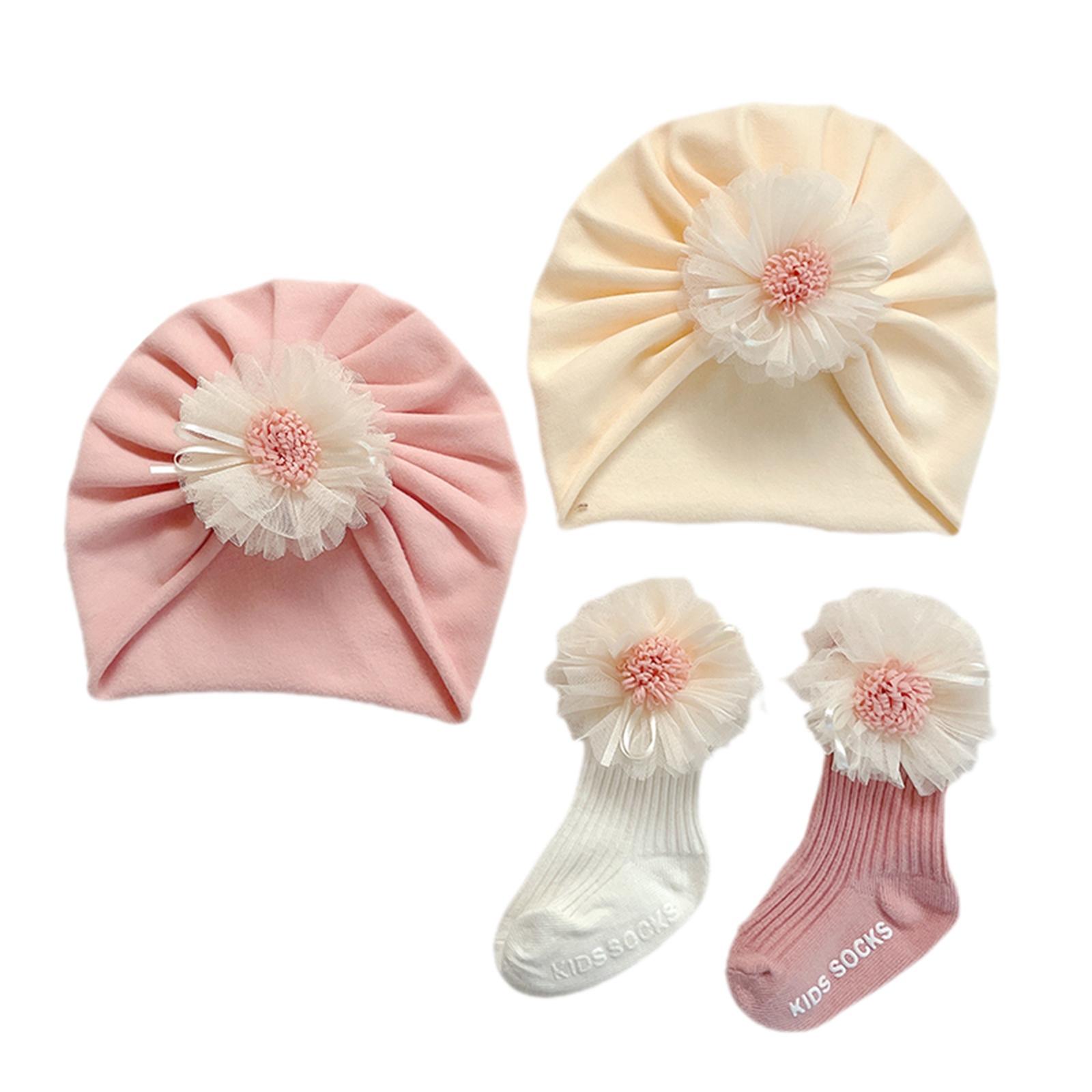 Citgeett Infant Baby Girls Socks Cap Set Lace Flower Ribbed Short Sock+ Hat Autumn Beige Pink
Citgeett Infant Baby Girls Socks Cap Set Lace Flower Ribbed Short Sock+ Hat Autumn Beige Pink