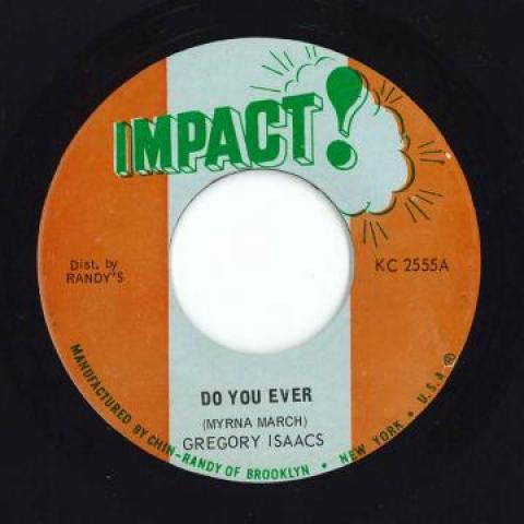 7inch Record GREGORY ISAACS - Do You Ever / Do You (Version) KC2555 Impact US 1972 Jamaica Reggae, Ska & Dub Used
7inch Record GREGORY ISAACS - Do You Ever / Do You (Version) KC2555 Impact US 1972 Jamaica Reggae, Ska & Dub Used