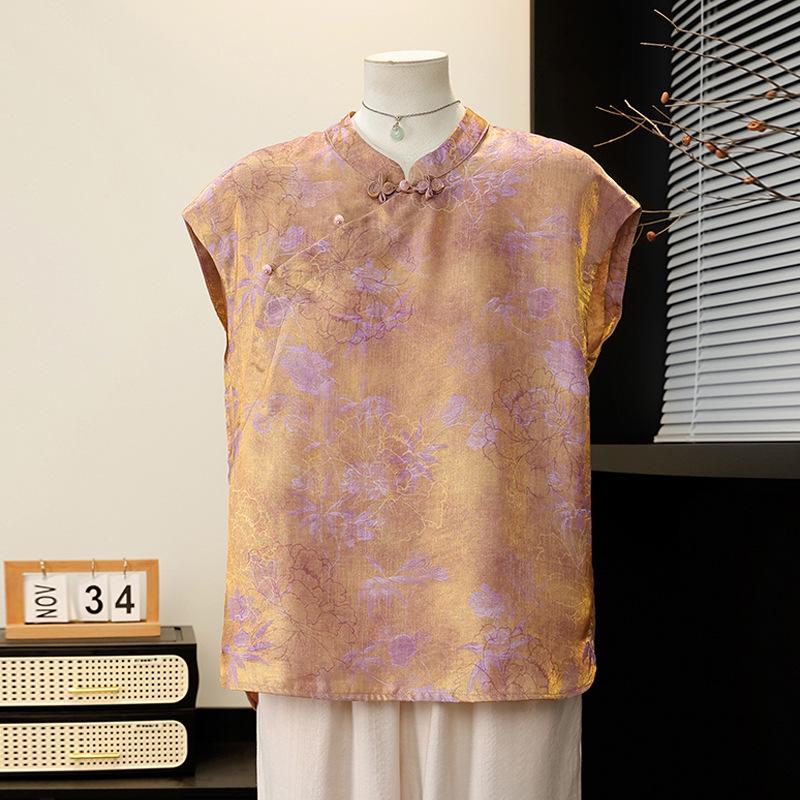 Mom s Summer Chinese-Style Short-Sleeved T-Shirt for Middle-Aged and Elderly Women - Stylish New 2026 Design 4XL (135-150 Jin)
Mom s Summer Chinese-Style Short-Sleeved T-Shirt for Middle-Aged and Elderly Women - Stylish New 2026 Design 4XL (135-150 Jin)