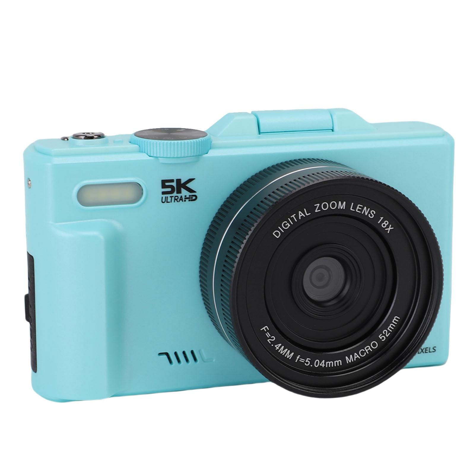 5K Digital Camera for Photography 75MP HD Autofocus 18X Digital Zoom WiFi Mirrorless Camera with 3 Inch Flip Screen for
5K Digital Camera for Photography 75MP HD Autofocus 18X Digital Zoom WiFi Mirrorless Camera with 3 Inch Flip Screen for