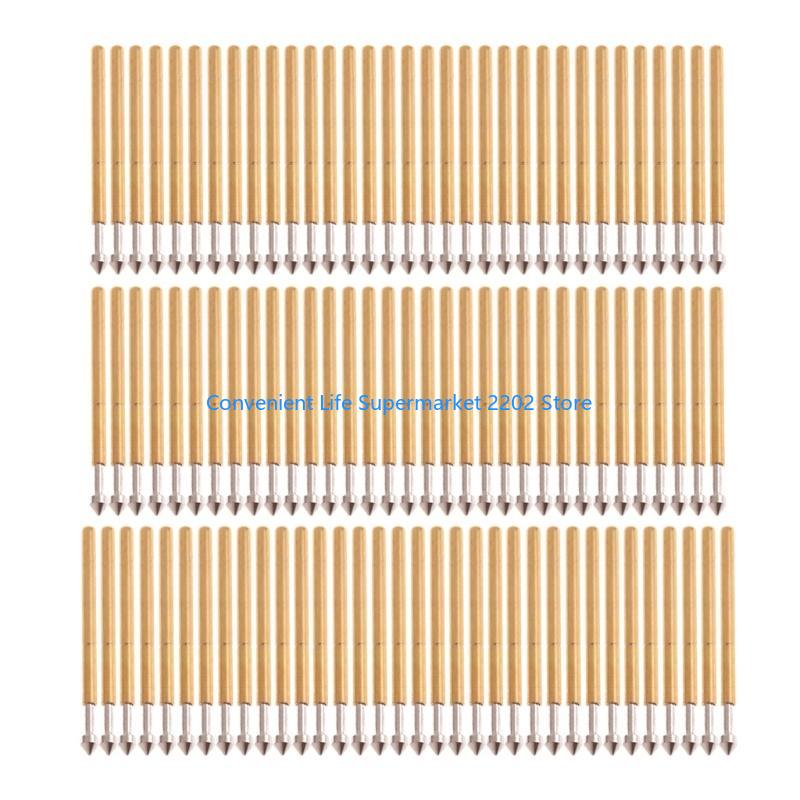XXUB 100-Piece Spring Test Probe Pogo Pin P75-E2 Dia 1.3mm Length 16.5mm Durable- золотий
XXUB 100-Piece Spring Test Probe Pogo Pin P75-E2 Dia 1.3mm Length 16.5mm Durable- золотий