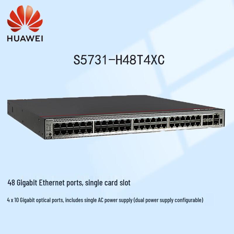 Huawei S5731-H48T4XC Enterprise Core Switch
Huawei S5731-H48T4XC Enterprise Core Switch