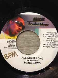 7inch Record BLING DAWG - All Night Long NONE Ahrrar Producti 2005 Jamaica Reggae, Ska & Dub Used
7inch Record BLING DAWG - All Night Long NONE Ahrrar Producti 2005 Jamaica Reggae, Ska & Dub Used