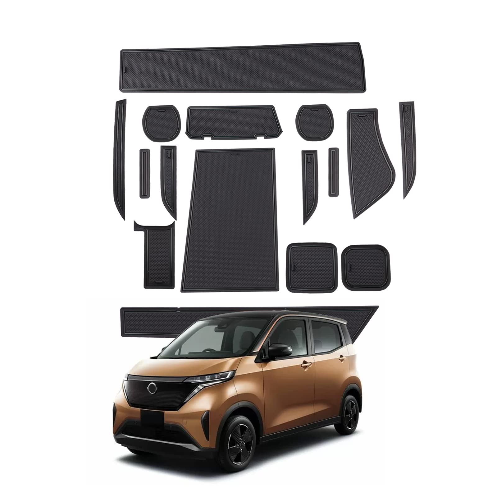 SHAOHAO Новый Nissan SAKURA B6 Series Резиновый дверной карман Резиновая консоль Внутренний шум 16 Черный 2022.6~Внутренний коврик, Коврик для конкретного автомобиля, Коврик, Коврик, чёрный
SHAOHAO Новый Nissan SAKURA B6 Series Резиновый дверной карман Резиновая консоль Внутренний шум 16 Черный 2022.6~Внутренний коврик, Коврик для конкретного автомобиля, Коврик, Коврик, чёрный